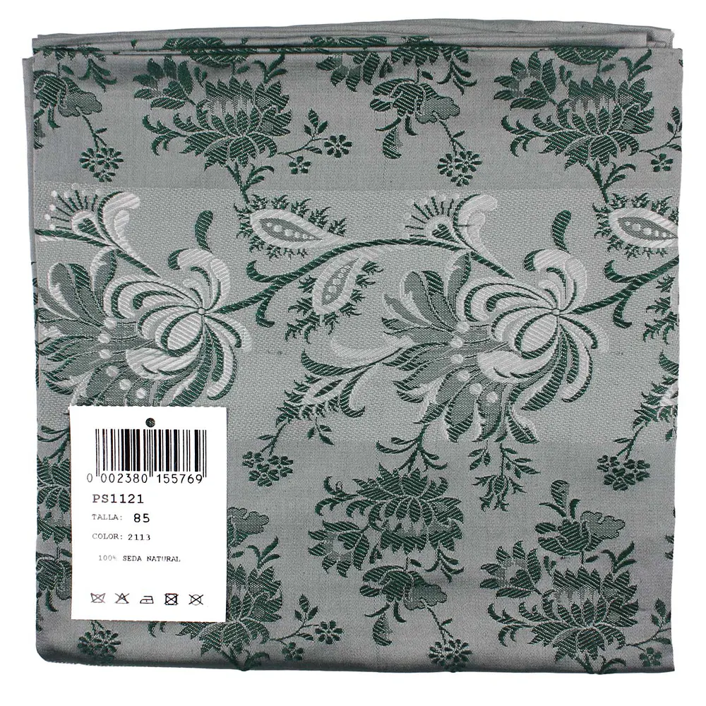 Pañuelo Regional de Seda 85 cm – Disponible en Varios Tonos