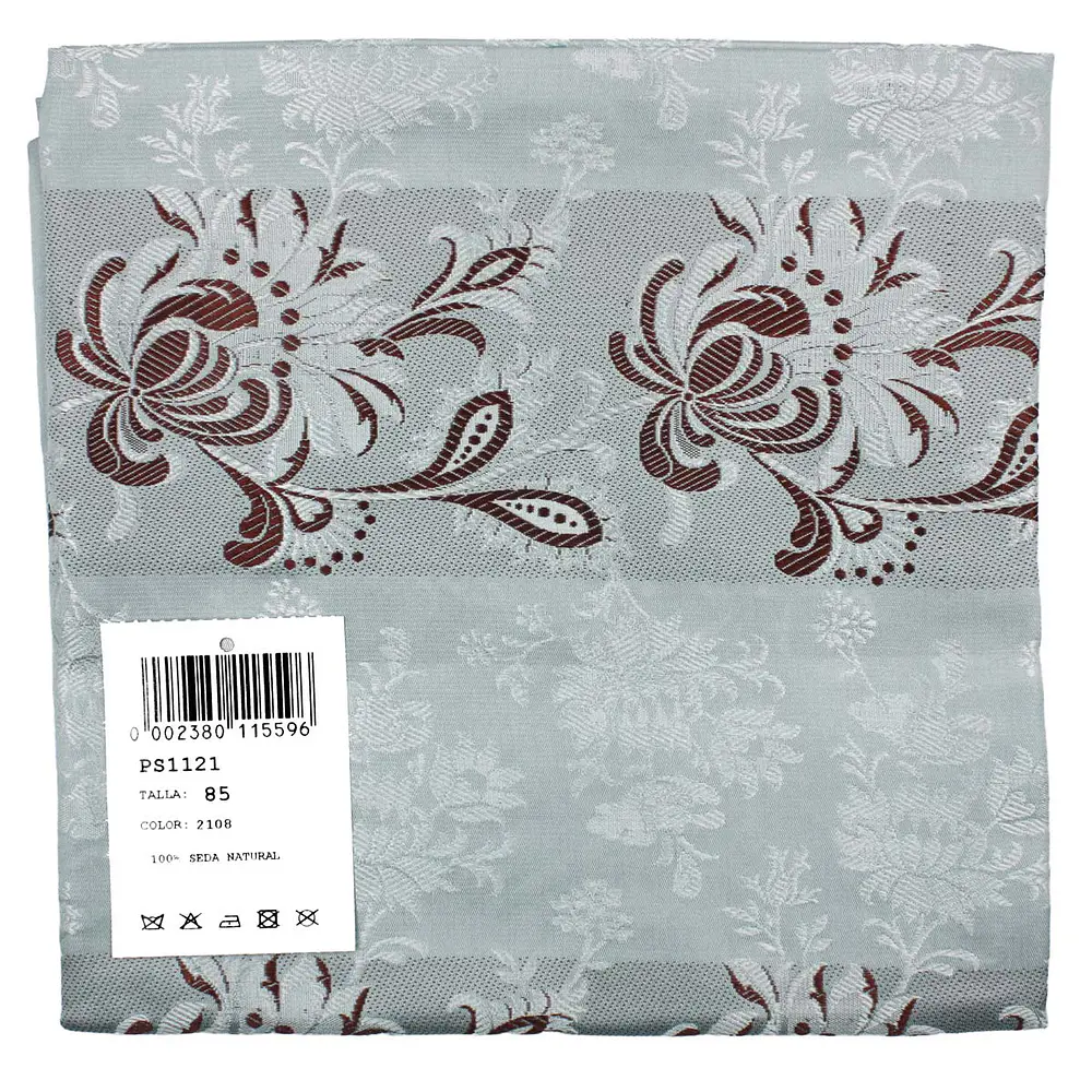 Pañuelo Regional de Seda 85 cm – Disponible en Varios Tonos