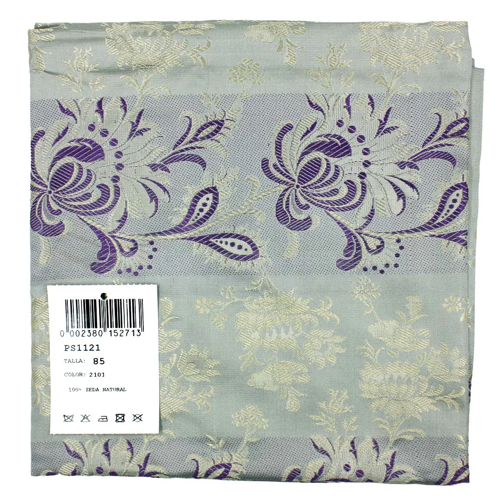Pañuelo Regional de Seda 85 cm – Disponible en Varios Tonos