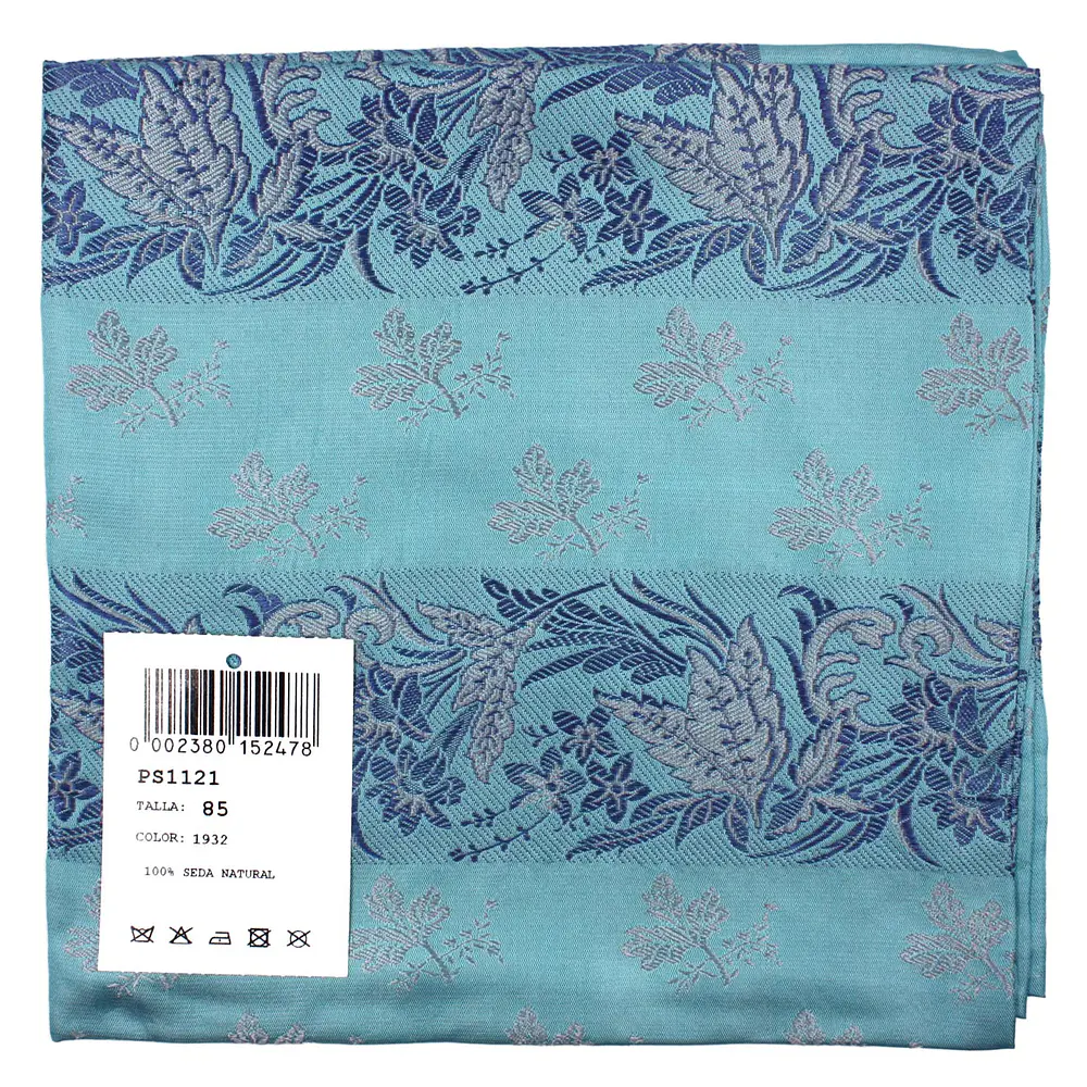 Pañuelo Regional de Seda 85 cm – Disponible en Varios Tonos