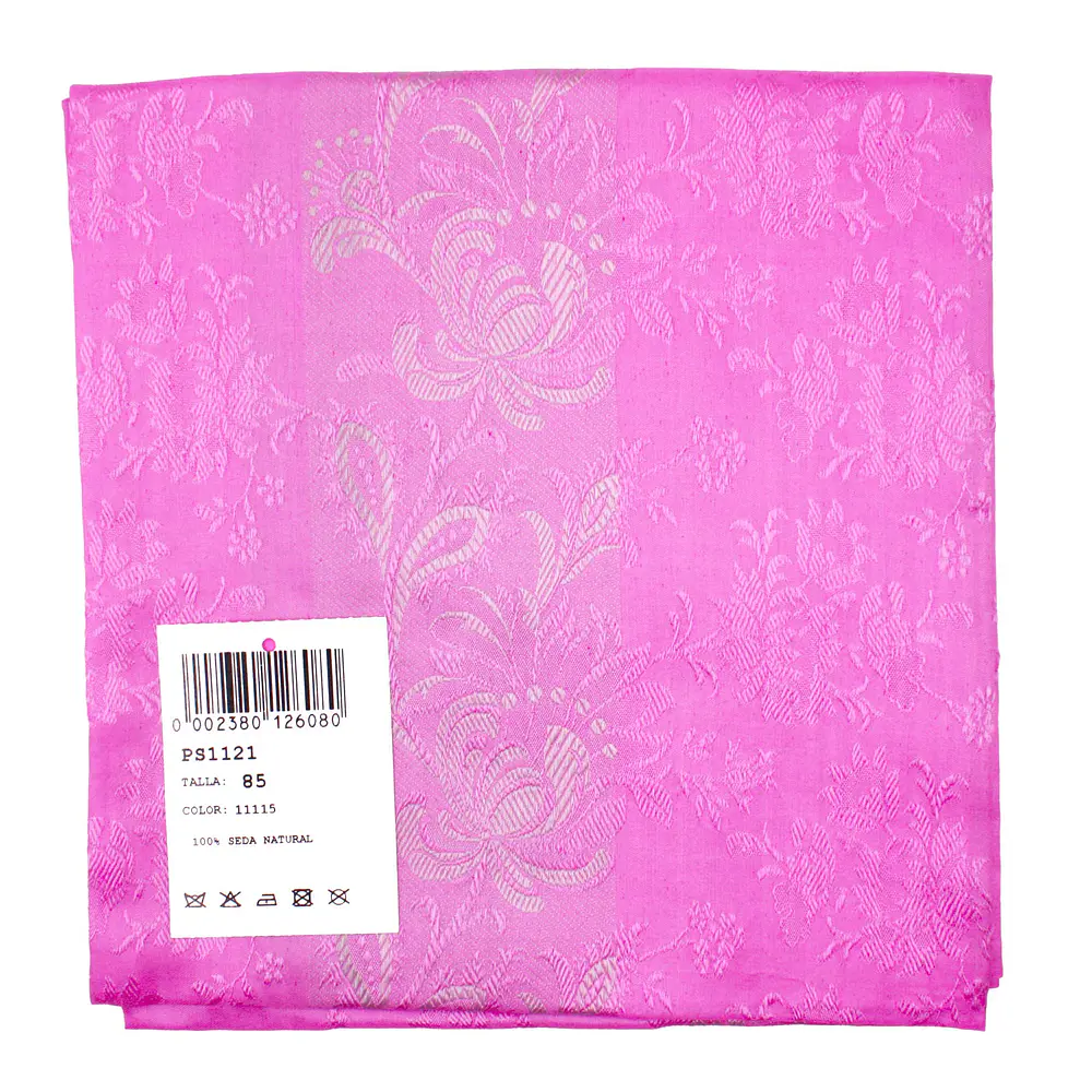 Pañuelo Regional de Seda 85 cm – Disponible en Varios Tonos