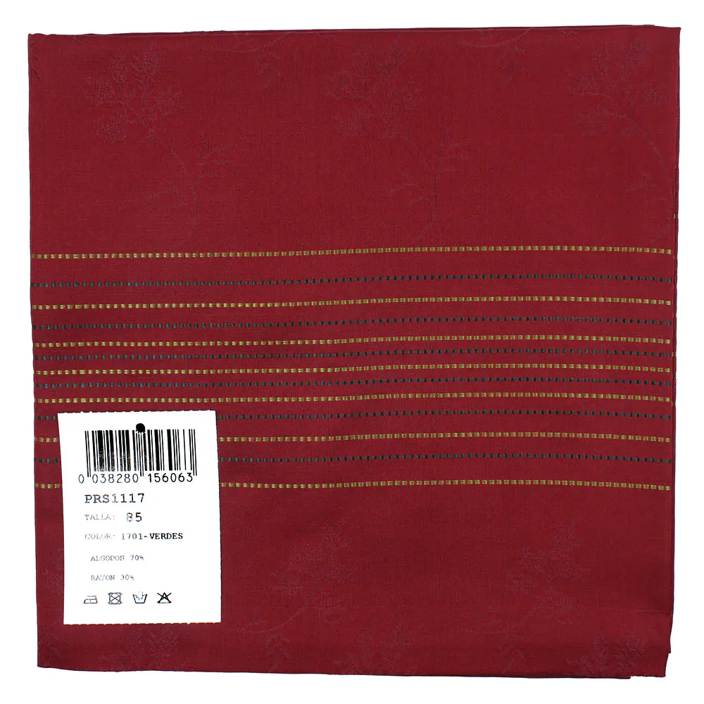 Pañuelo Regional Réplica Antigua 90x90 cm  Algodón, Rayón y Seda