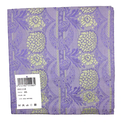 Pañuelo Coronario o de Talle de Seda Natural 100% – 85 cm en Varios Colores