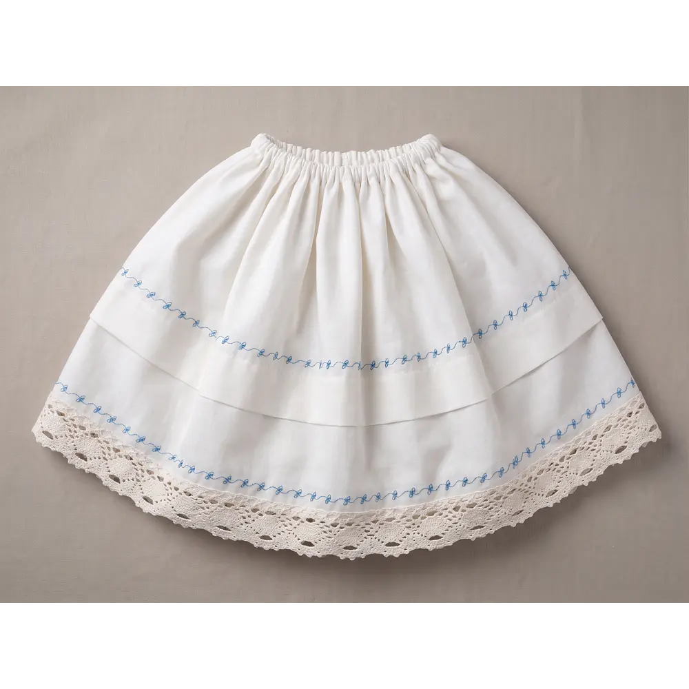 Traje de Baturra para Bebé (6 a 9 meses) - Conjunto 4 Piezas con Delantal Morado