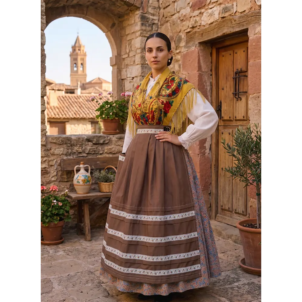 Conjunto de Baturra 3 Piezas (Talla 34/36) - Confección Artesanal