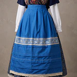 Conjunto de Baturra 3 Piezas Azul (Talla 36/38) - 5,60m de Vuelo