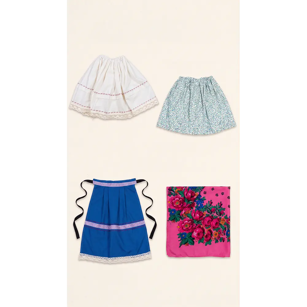 Conjunto de Baturra para Niña (4-5 años) - 4 Piezas "Crecedero"