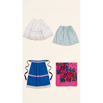 Conjunto de Baturra para Niña (4-5 años) - 4 Piezas "Crecedero"
