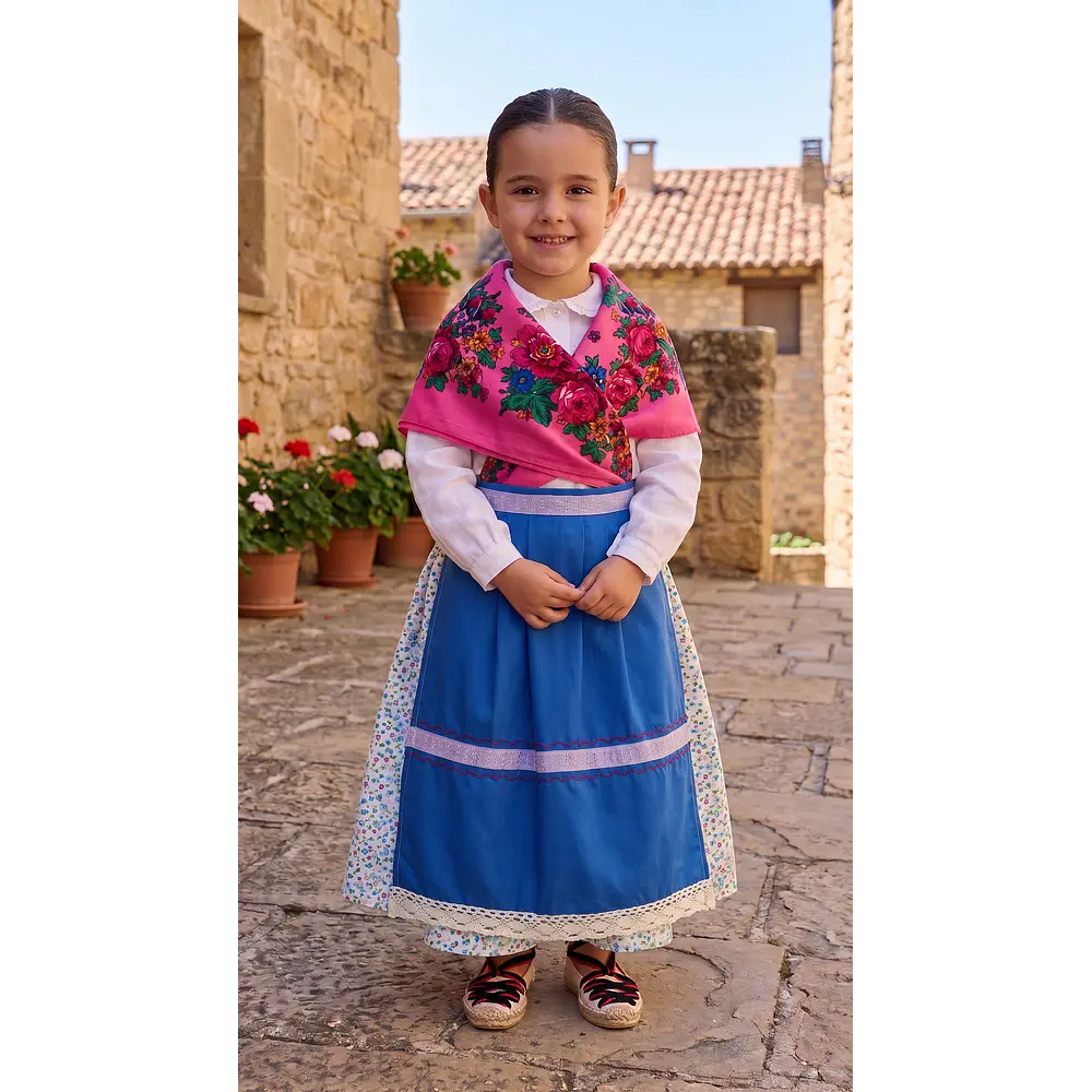 Conjunto de Baturra para Niña (4-5 años) - 4 Piezas "Crecedero"