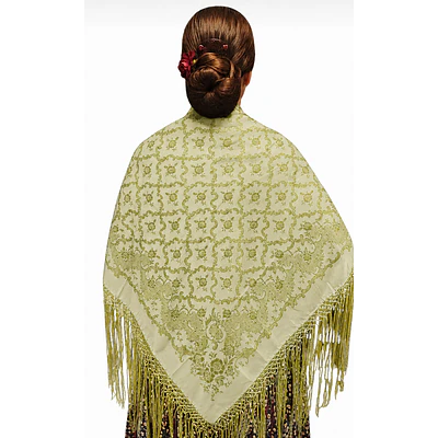 Manton Regional baturra 140 cms tonos verdes