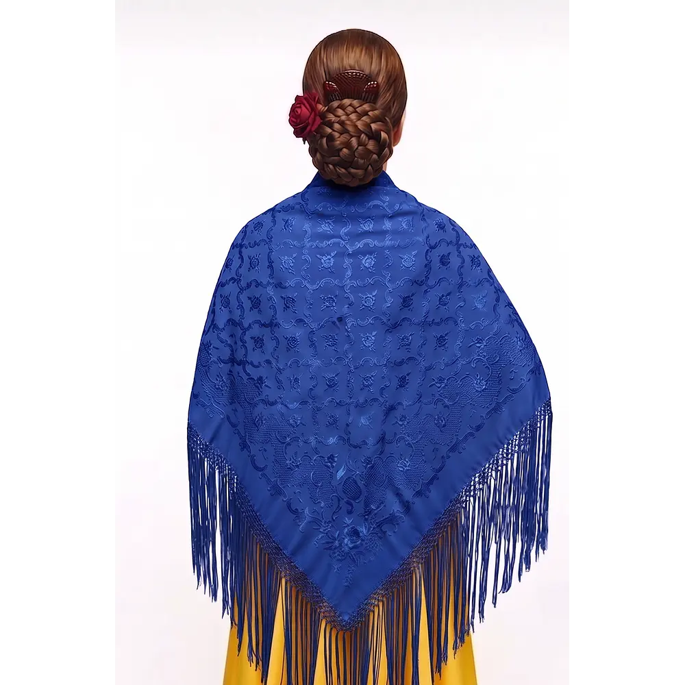 PAÑUELO  REGIONAL BATURRA ADAMASCADO  1,40 X140  ¡ NUEVOS TONOS ! 