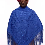 PAÑUELO  REGIONAL BATURRA ADAMASCADO  1,40 X140  ¡ NUEVOS TONOS ! 