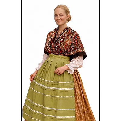 Traje regional baturra 3 piezas T 34/36 Mod Primavera