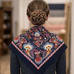 Pañuelos de Algodón para Indumentaria Tradicional  Reproducción S. XIX varios tonos