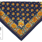 Pañuelo regional baturra indiana algodon 120 cms Mod Moncayo varios tonos 