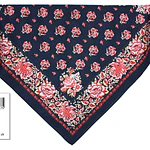 Pañuelo regional baturra indiana algodon 120 cms Mod Moncayo varios tonos 