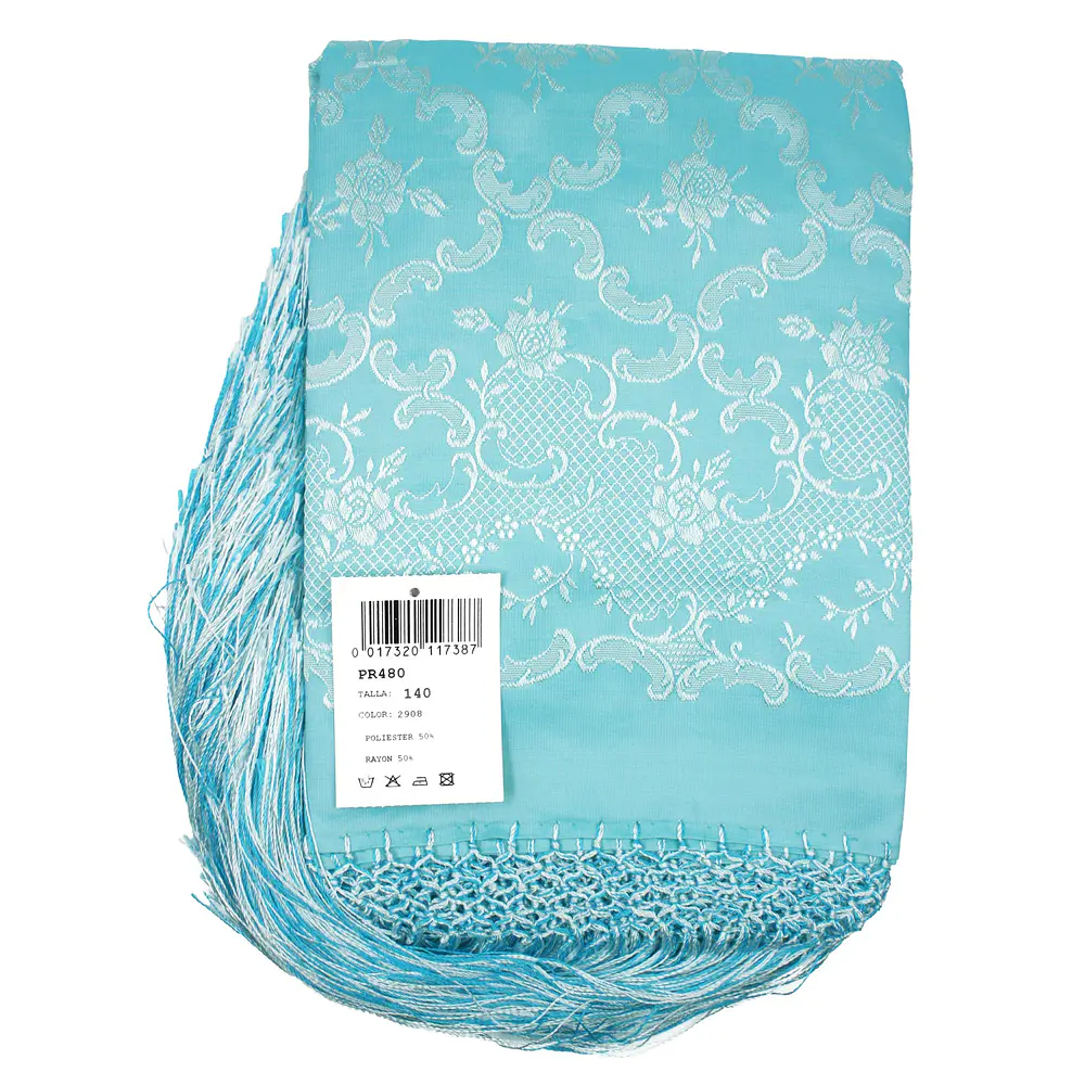 Pañuelo regional baturra rayon poliester 140 cms Nuevos Tonos   NUEVOS TONOS