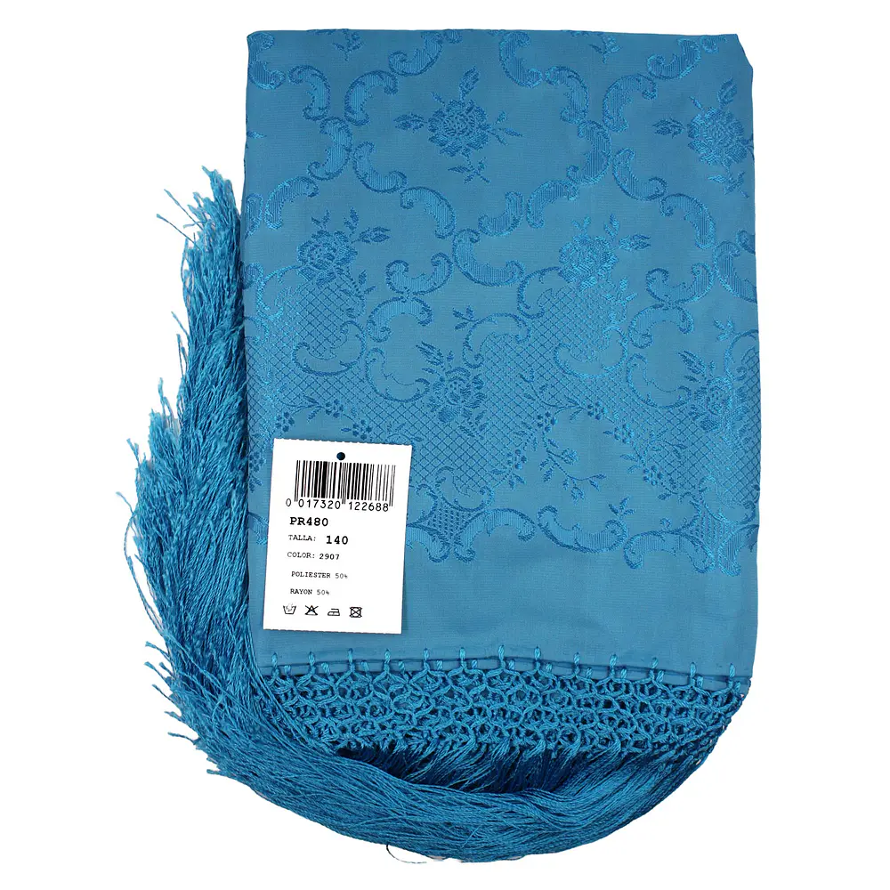 Pañuelo regional baturra rayon poliester 140 cms Nuevos Tonos   NUEVOS TONOS