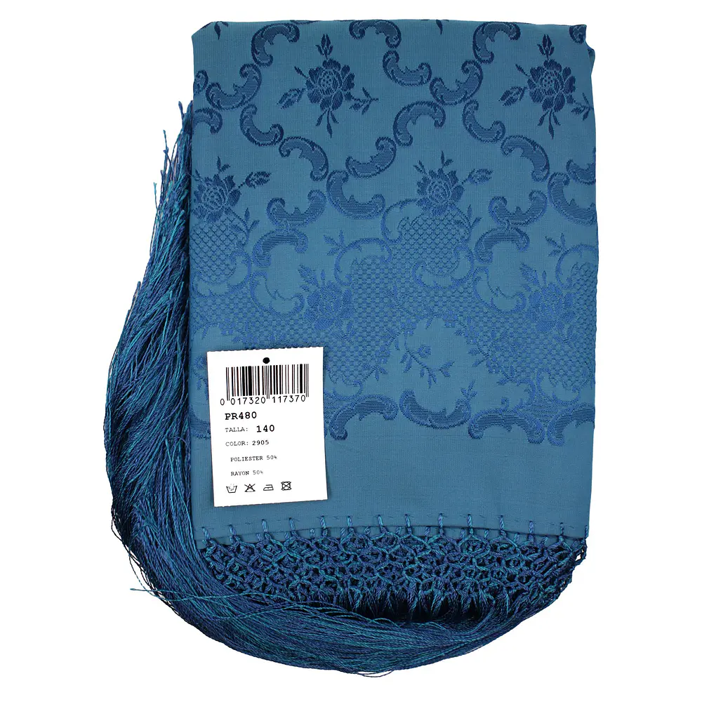 Pañuelo regional baturra rayon poliester 140 cms Nuevos Tonos   NUEVOS TONOS