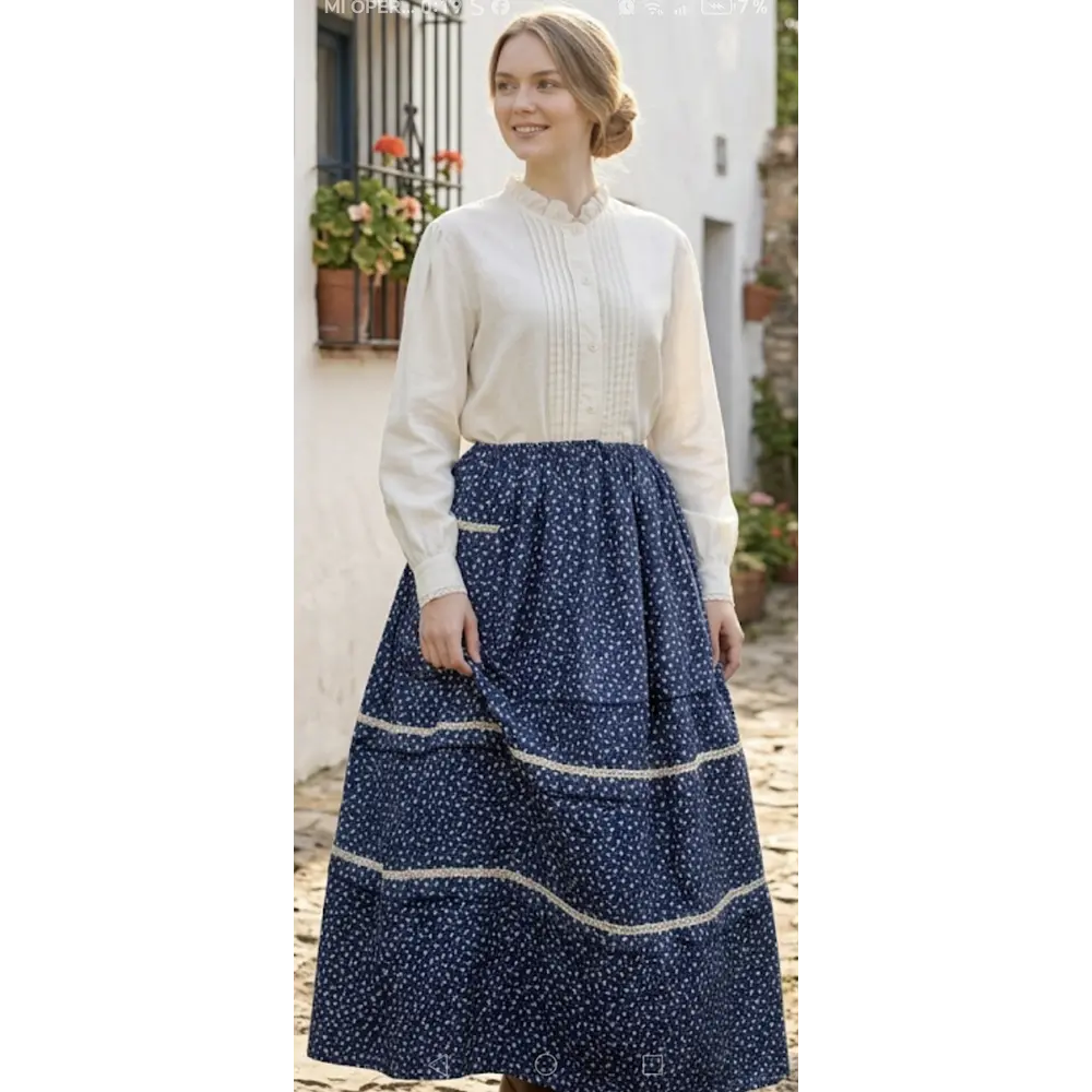 ENAGUA TRAJE REGIONAL /BATURRA 