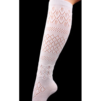 Medias regionales tradicionales beige