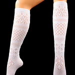 Medias regionales tradicionales beige