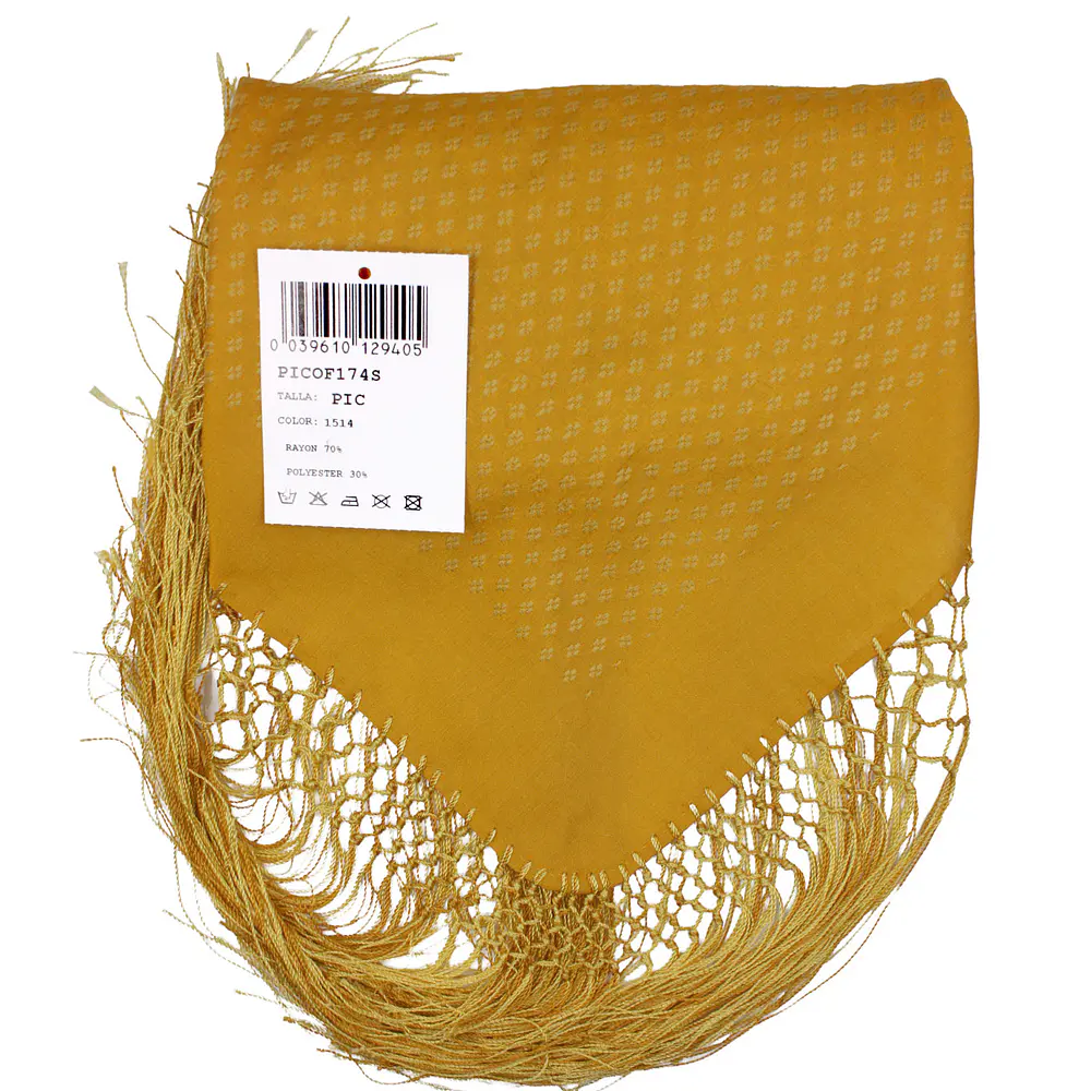PAÑUELO PICO ADAMASCADO 90 CMS TRAJE REGIONAL BATURRA MOD F174S