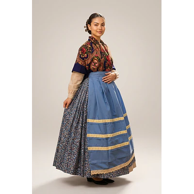Traje regional baturra 3 piezas T 34/36 Mod  Aqua