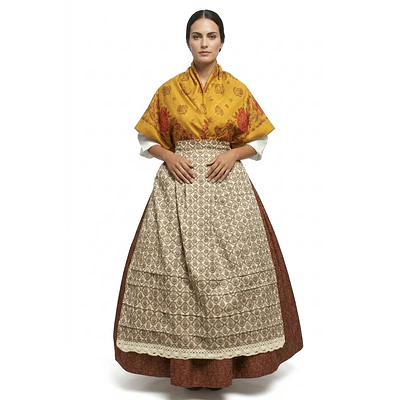  TRAJE REGIONAL MUJER 34/36 MOD VINAGRE
