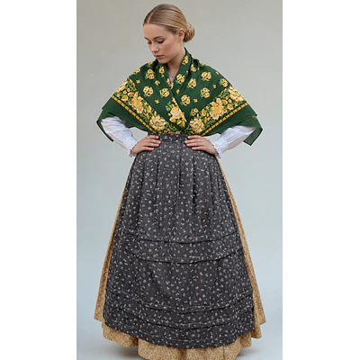 Traje regional  tradicional baturra t 36/38 mod Lis