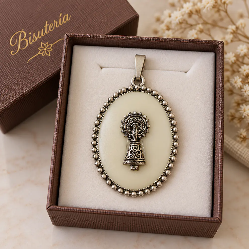 Medalla Virgen del Pilar de Raquel Redondo