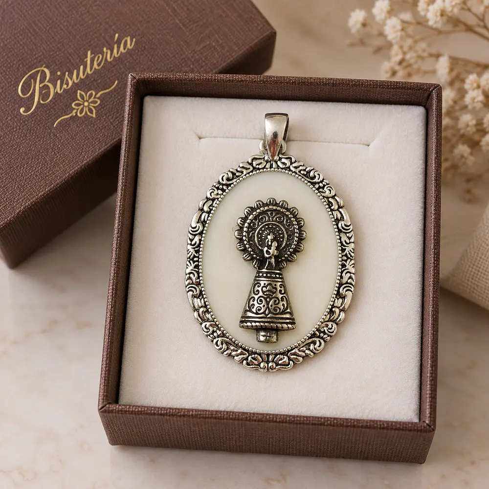 Medalla Virgen del Pilar de Raquel Redondo