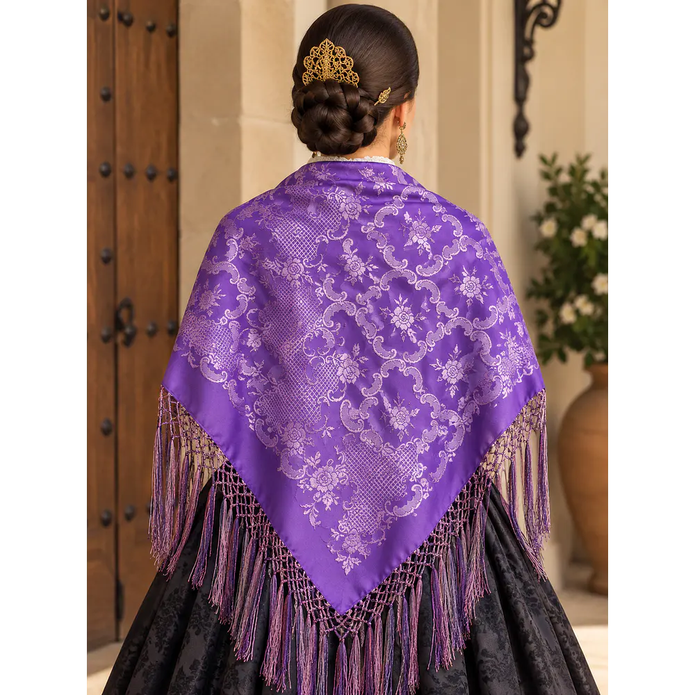 pico regional 140 cms rayon/poliéster 