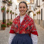 Exclusivo conjunto regional de tres piezas (Talla 38-40)