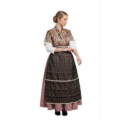 Traje baturra regional 3 piezas T 36/38  Mod Granate