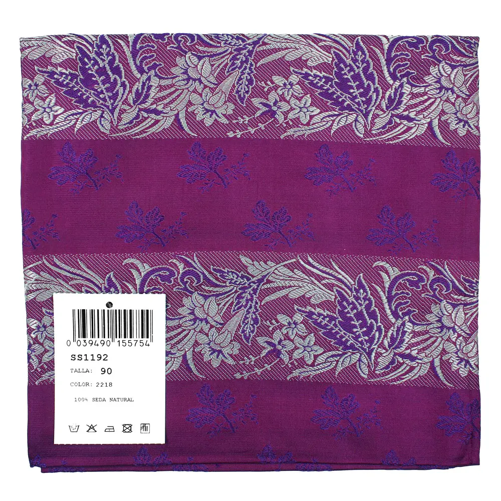 Pañuelo Regional de Seda Natural 100% – 90 cm