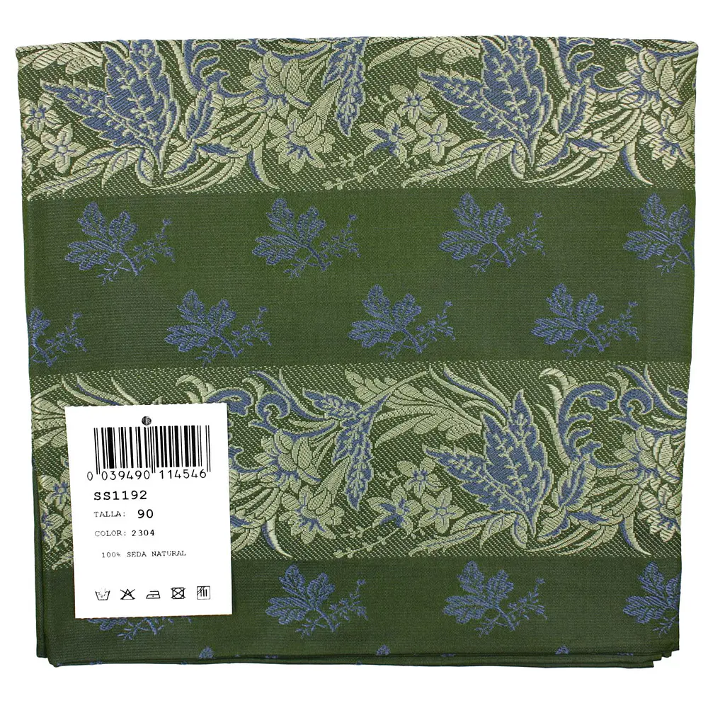 Pañuelo Regional de Seda Natural 100% – 90 cm