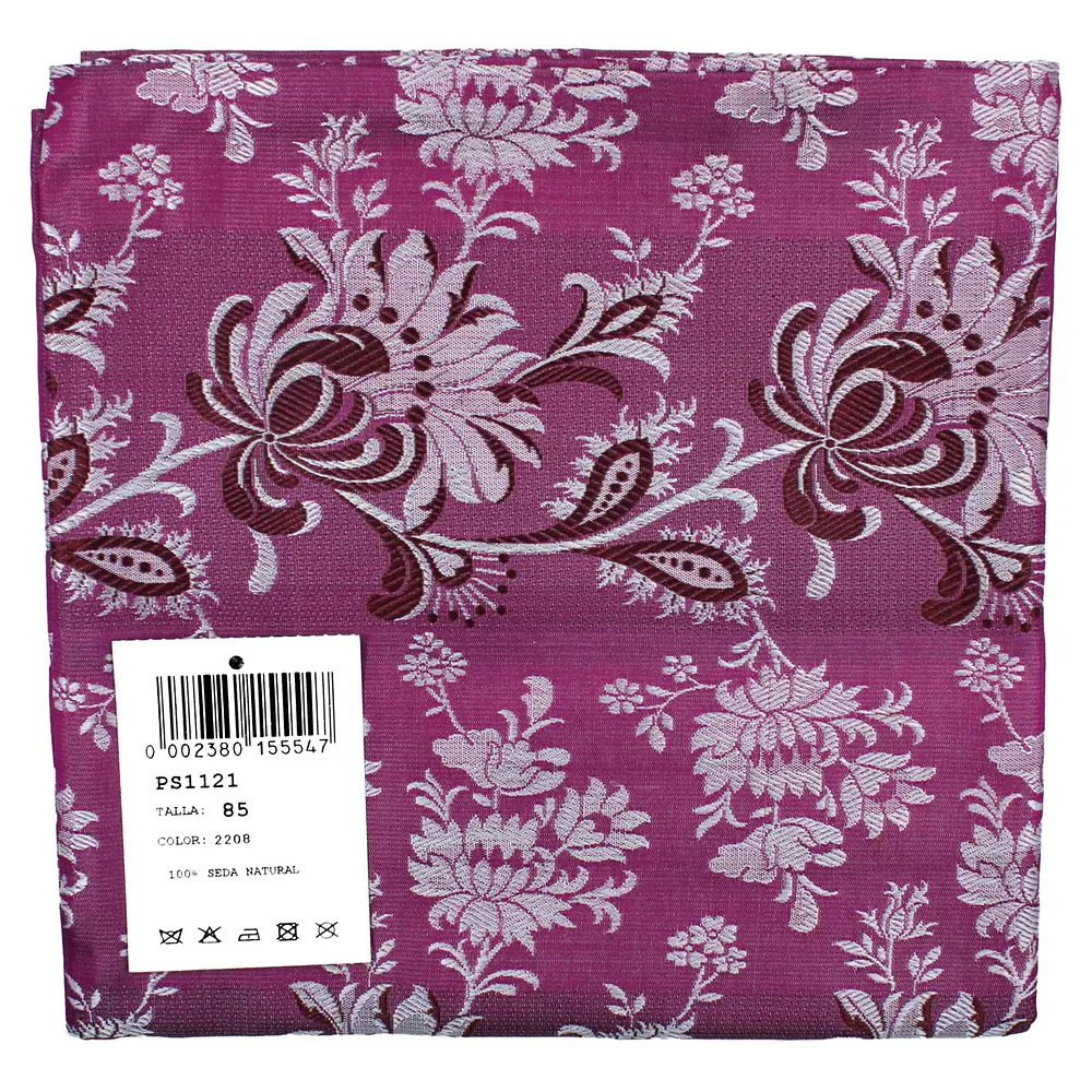 Pañuelo Regional de Seda 85 cm – Disponible en Varios Tonos
