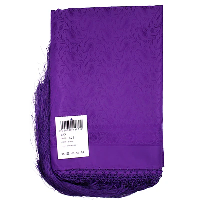 Mantón Adamascado Tradicional 125x125 cm – Estilo Siglo XIX con  mod pp3