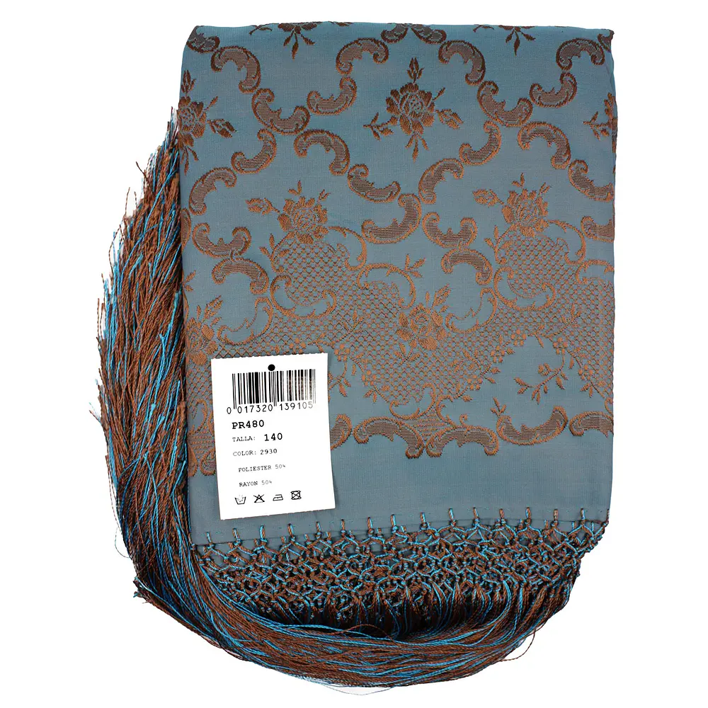 Pañuelo regional baturra rayon poliester 140 cms Nuevos Tonos   NUEVOS TONOS