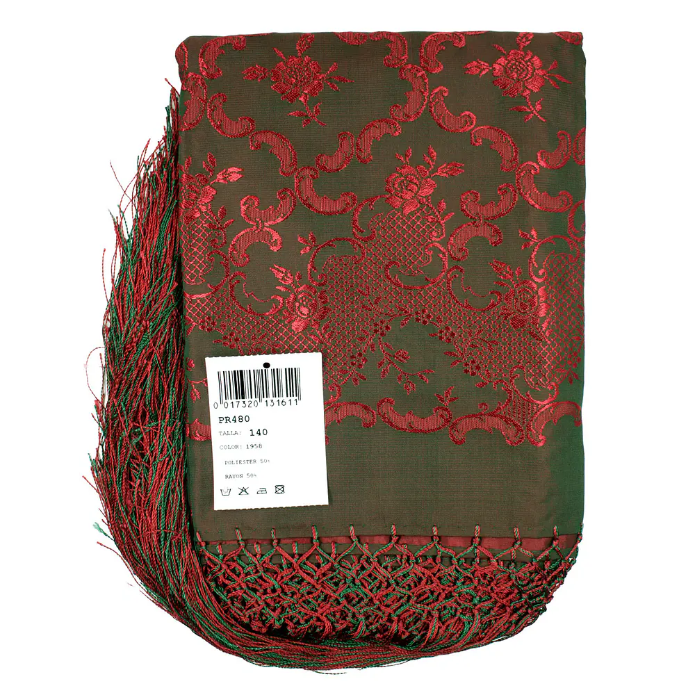 Pañuelo regional baturra rayon poliester 140 cms Nuevos Tonos   NUEVOS TONOS