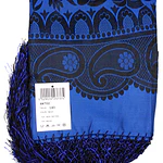 Pañuelo Mantón de Seda con Flecos (140 cm) - Reproducción Antigua  SR 702