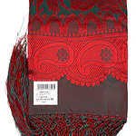 Pañuelo Mantón de Seda con Flecos (140 cm) - Reproducción Antigua  SR 702