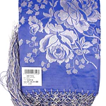 Pañuelo Mantón Regional de Seda y Algodón Estilo Tradicional 140 cms