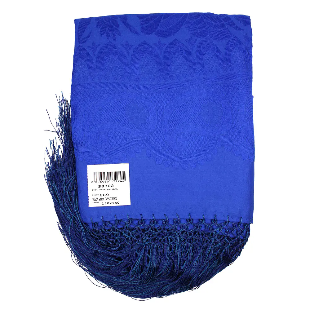 Mantón Regional de Seda 100% Natural – Varios Colores