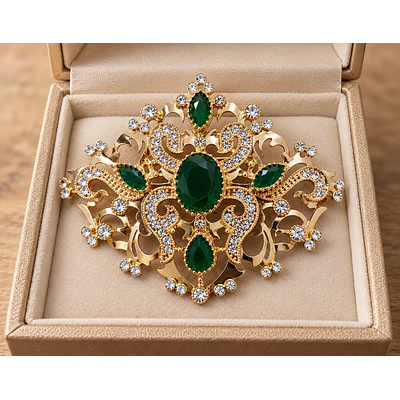 BROCHE VERDES