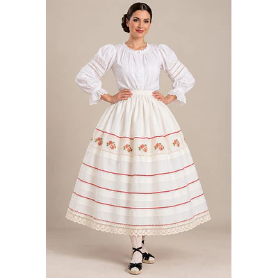 Enagua regional mod exclusivo Esencia Regional largo 94 cms