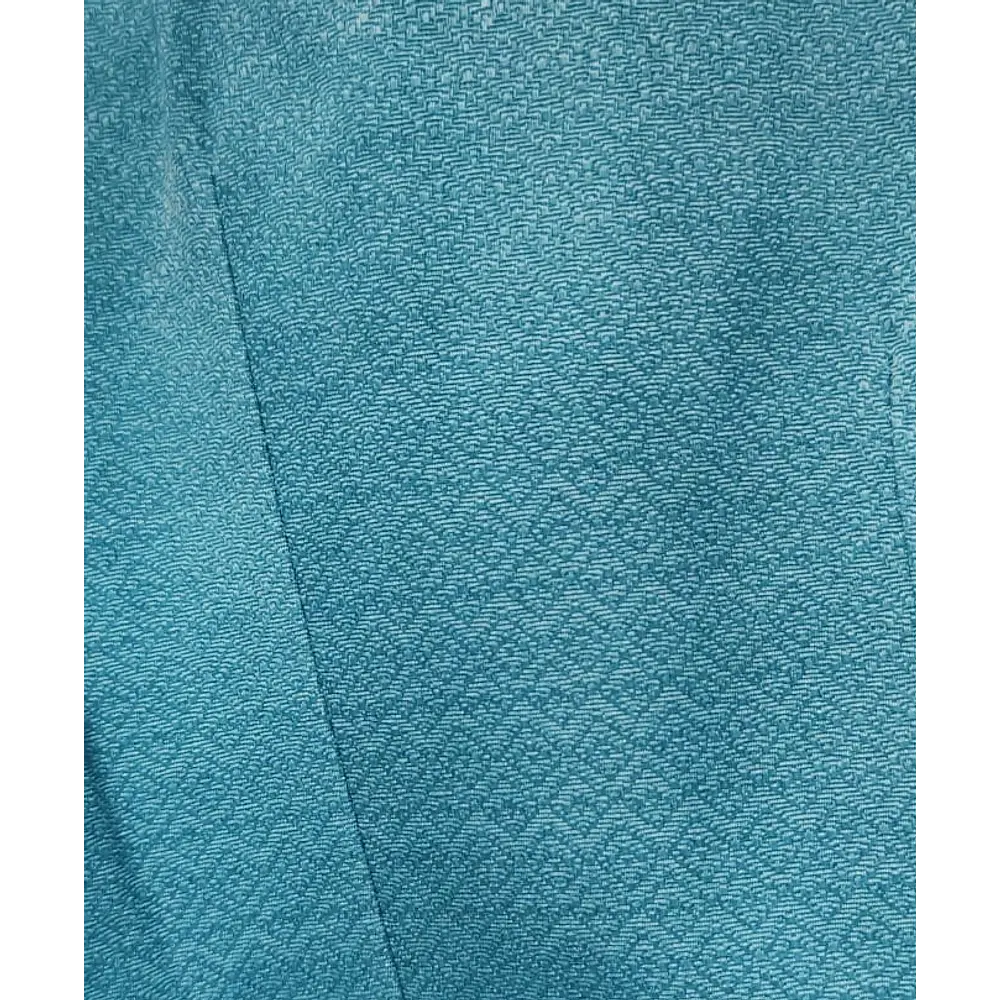 Justillo Regional Tradicional Azul Petróleo – Talla S (Equivalente a 40-42)