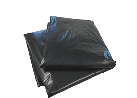 Bolsa basura negra carga pesada 140x160 x10 un