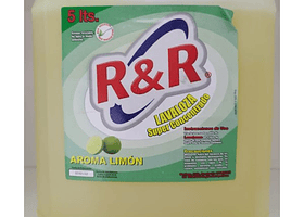 Lavaloza Super Concentrado Aroma Limon Ryr 5lt 